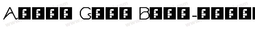 Assab Gill Bold字体转换